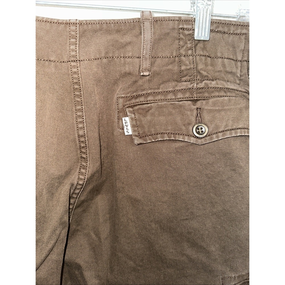 Levis Men's‎ Cargo Shorts Brown Size 33 - Picture 6 of 9